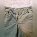 J.Crew Green Shorts with Flat Front and Belt Loops Sz 00 Photo 1