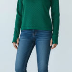 DSG Top Womens Large Green Momentum Seamless Cropped Moisture Wicking Activewear Photo 0