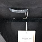 Bloomchic  Womens Dress A Line Button Detail V Neck Floral Black 18-20 Photo 2