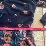 Boden Belgrave Jumpsuit Silk Navy Flourish Scatter Blue Size 6 Photo 14