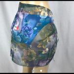 Zuliana Floral Print Sarong Skirt/Cover Up. Made in USA New With Tags Blue Size undefined Photo 2