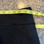 Betabrand Women Medium Black Ponte Knit A Line Skort Elastic Waist Pockets Photo 7