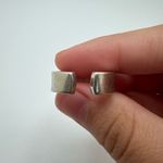 Valentino Garavani Sterling Silver Logo Ring Size 5 Photo 5