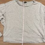 joe's jeans Joes Jean collection women’s long sleeve ruffle sweater top size large cotton bl Photo 5