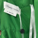 Lovers + Friends  Women's Brexley Ruffle Viridian Green Midi Dress, Size M, NWT Photo 8