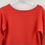 Fresh Produce  sweatshirt small coral palm tree print studded pullover cropped Photo 3