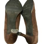 Stuart Weitzman  Ankle Boots
Brown Suede Heels Round
Toe Booties size 9.5 Photo 6