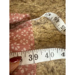 Market & Spruce Women's Pink White Floral Mini Dress L Photo 3