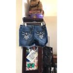 Earl Jean  blue jean shorts size 13 Photo 1