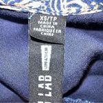 Lord & Taylor Design Lab Blue Boho Tassel Maxi Dress Sz XS Sheer Festival Flowy Photo 5