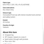 Club Monaco Matie pant NWT trouser ankle Photo 4