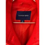 Lands' End Women's Wool Lined Jacket Sz 16 Button Up Pea Coat Mid Length Classic Photo 3