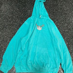 Giant Sloth Oversized Hoodie Giant Hoodies OS Teal Size undefined Photo 0