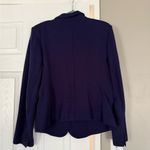 Norma Kamali  Navy Blue Lightweight Blazer Office Sophisticated Photo 7
