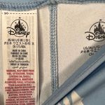 Walt Disney World Sz L Butter Soft Leggings Blue White Castle Print Photo 8