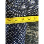 Evan Picone Black Label Blazer Womens 16 Blue/Black Lined 3/4 Sleeve Open Jacket Photo 5