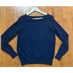 Skull Cashmere  Amber navy 100% cashmere pink skull sweater m Photo 7