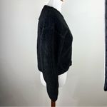Lululemon Wool Whenever Crew Neck Sweater Wool Blend Sherpa Black Size 2 Photo 6