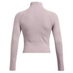 Under Armour Vanish Cropped Quarter Zip Tetra Gray size Medium Photo 4