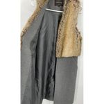 River Island  Sleeveless  Faux Fur Coat‎ Size XS #1094 Photo 3