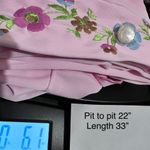 Sear Vintage Peyer Pan Collared Sleepwear Size Large Embroidered Multiple Photo 14