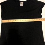 Free People We the Free Scalloped Edge Black Top Photo 4