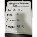 Levi's  505 Straight Leg Black‎ Ink Denim Cotton Blend Jeans Women's Size 4 27x32 Photo 8