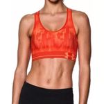 Under Armour  UA HeatGear Alpha Sports Bra Dark Orange Size Medium Photo 1