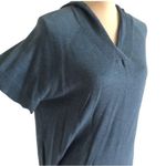 Lilla P Hooded Short Sleeve Blue Pullover Size S Photo 7