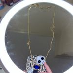 Kendra Scott  Elisa Gold Pendant Necklace in Cobalt Cat's Eye NWOT Photo 3