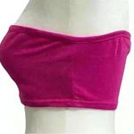 Pretty Little Thing Basic Hot Pink One Shoulder Strappy Crop Top Photo 7