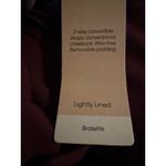 Calvin Klein Brand New  Women's Size Medium Purple Lightly Lined Bralette Bra Photo 5