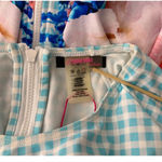 6 Shore Road  Swim Suit Womens Large Blue White Sweel‎ Surfsuit Peony Gingham Photo 4
