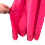 ZARA ‎ Satin Slip Midi Dress Hot Pink Viral XS Photo 3