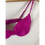 Bebe  Purple Lace Bra Size 36D Photo 1