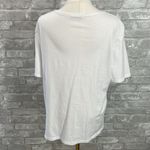 ZARA  White Women’s Slogan T-Shirt Photo 3