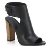 Vince 🦎Addie Leather Open Toe Booties🌵 Photo 0