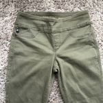 Rock & Republic Olive Green Cropped Pants with Grommets – Size 12L Photo 2