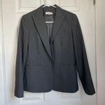 Calvin Klein one button grey blazer size 4P office professional career Photo 0