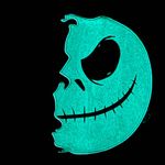 Disney NEW Nightmare Before Christmas Jack Pumpkin Split Glow-In-The-Dark Crossbody Bag Photo 1