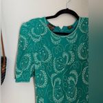 Mark & John by Sam Turquoise Beaded & Sequin Midi Dress, Size Small Green Photo 1