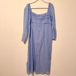 Abercrombie & Fitch NEW  Emerson Chiffon Long-Sleeve Midi Dress Size XL P NWT Photo 1