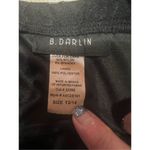 B Darlin B. Darlin Black Lace Dress Sz 13/14 NWT Photo 2