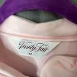 Vanity Fair Vintage ‎ Robe Medium Pink Long Full Length Zip Front 70s 80s NWT Photo 5