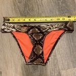 VIX snakeskin bikini bottom. NWOT Brown Size XS Photo 8