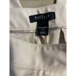 White House | Black Market  Women’s Tailored Pants Beige Size 14 Slim Ankle Pockets Photo 13