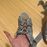 Coach Kimi Striped Grosgrain Sassy Strappy Sandal in Nautical Stripe Photo 3