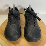 Keen  Women 8.5 Presidio Black Leather Hiking Work Lace Up Shoes Casual Comfort Photo 5