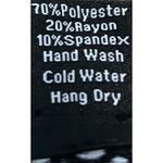 Clara Sun Woo Top Crossover Faux Wrap Size Large Navy Mustard Long Sleeve Travel Gold Photo 7