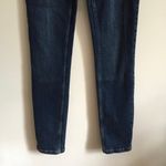 Free People Dark Wash Denim Navy Miles Away High Rise Skinny Jeans NEW Photo 4